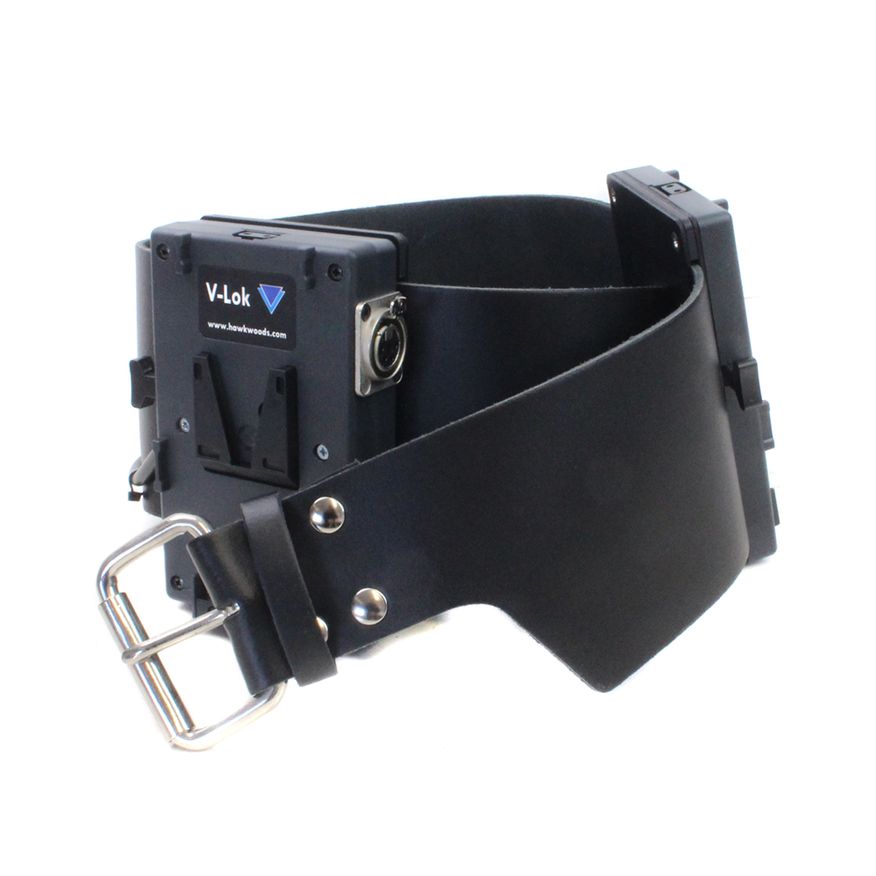 HW Battery Belt Dual Fitting - Dual Parallel XLR4P