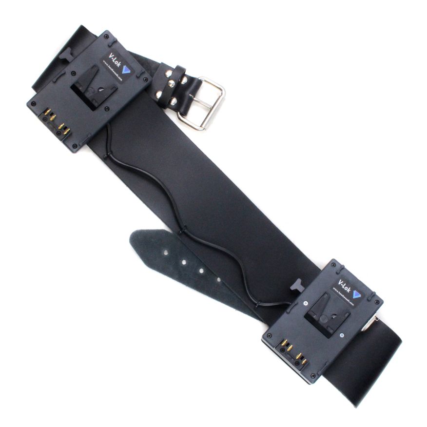 HW Battery Belt Dual Fitting - Dual Parallel XLR4P