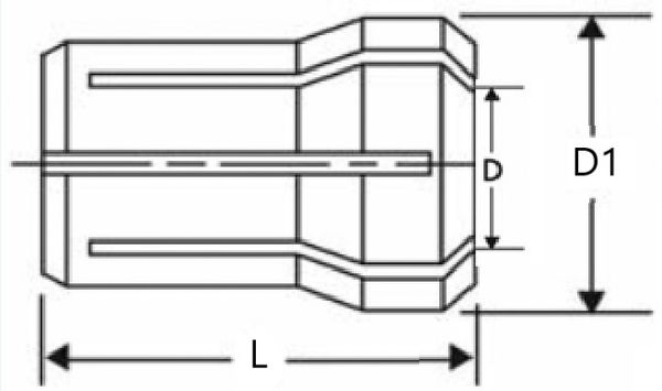 collet DA20 (417E) Ø 6,0