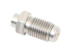  3/8" UNF, Vario Line Male Fitting Type 430, Straight Stainless Steel 