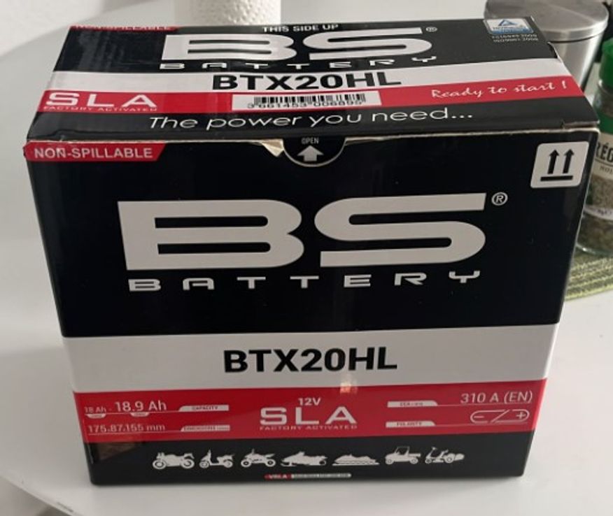 BS AGM Batteri H-D BTX20HL