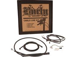 Kabelkit 13" Bagger Bar Cable Kit Black Vinyl ABS 