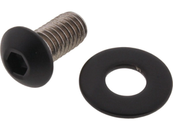  Aircleaner Screw Kit Supplied are 1 screw and 1 washer Satin Black Powder Coated 