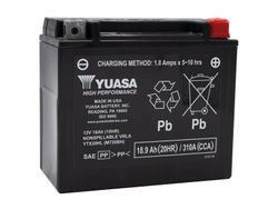  Maintenance Free High Performance YTX20HL AGM Battery AGM, 310 A, 18.9 Ah 