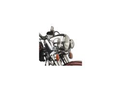  Frenched Spot Lamp Trim Chrome 