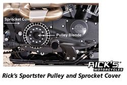 Pulley Sprocket Cover Sportster