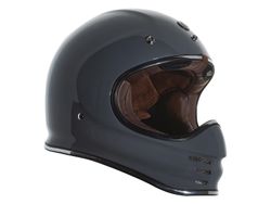 T-3 Retro Helmet Gloss Gray | L