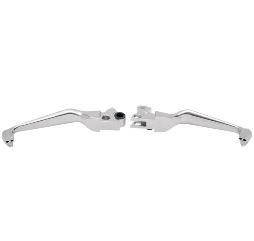 Handtag Skull broms koppling Krom