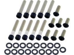  Primary Cover Screw Kit For Touring Satin Black Powder Coated 