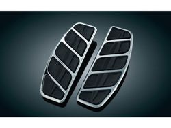  Kinetic Floorboard Inserts For H-D Traditional Driver Boards Chrome 