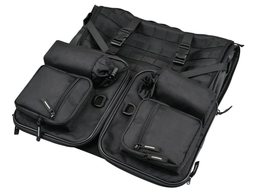  33-42L Expandable Seatbags variable volume of 33 - 42 liter Black 