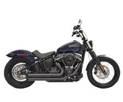 Bassani Pro-Street 2-2 Svart M8 Softail