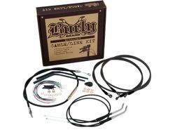  12" T-Bar Cable Kit Black Vinyl ABS 