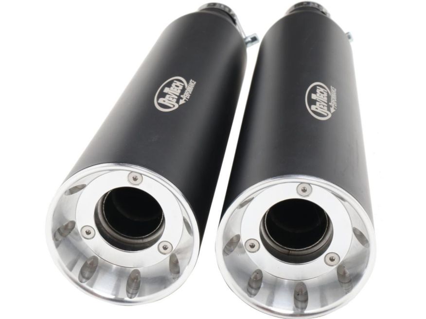  Performance Slip-On Muffler Black Powder Coated 