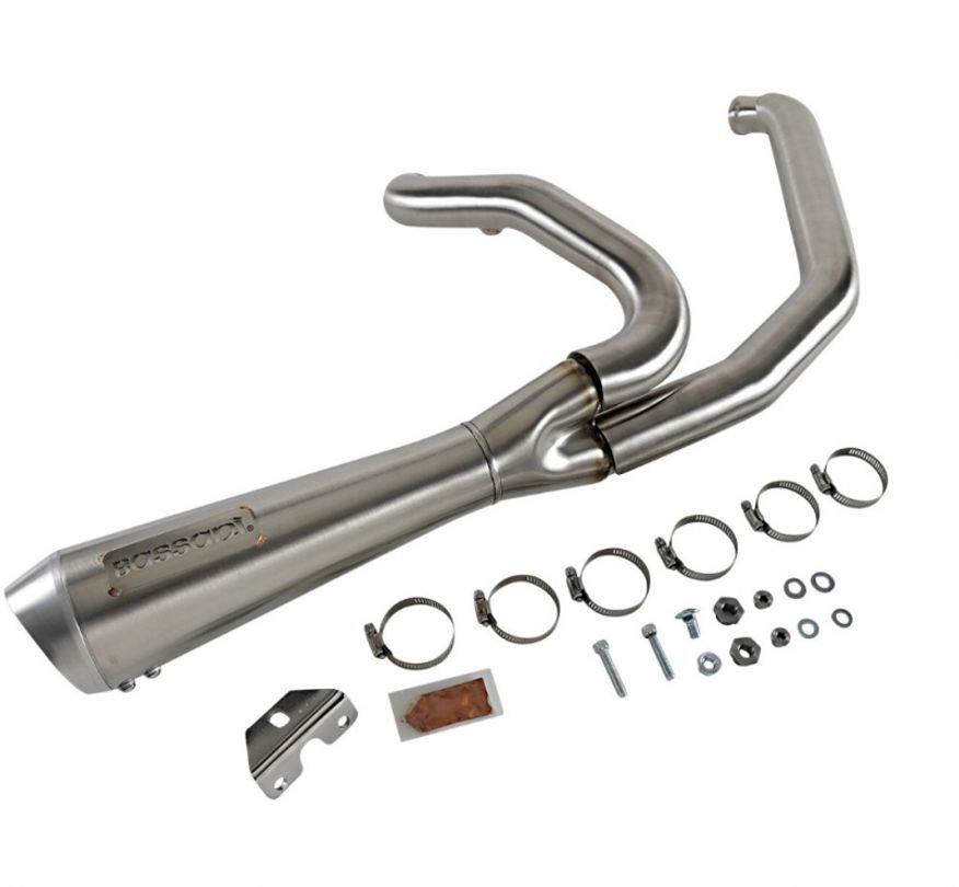 Road Rage 2:1 Short Exhaust System M8 Touring