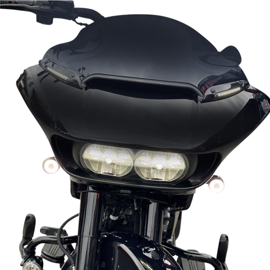 Genesis&reg; 4 Dynamic LED Road Glide&reg; Windshield Trim