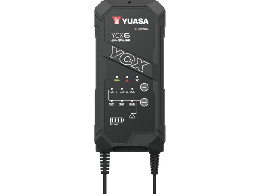 Yuasa Batteriladdare YCX6 Smart Charger 