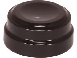  Smooth Shock Absorber Nut Cover Satin Black Powder Coated 