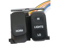 Knappsats H-D 96-06, tuta och ljus. Vänster sida | CustomButiken.com