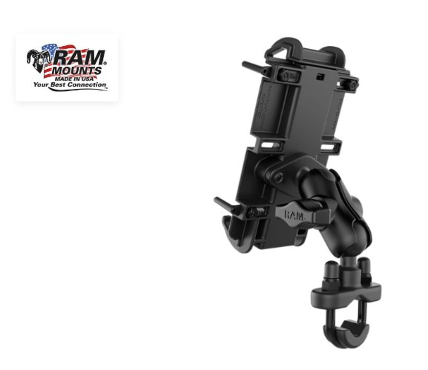 Quick Grip Phone Mount with U-Bolt Base