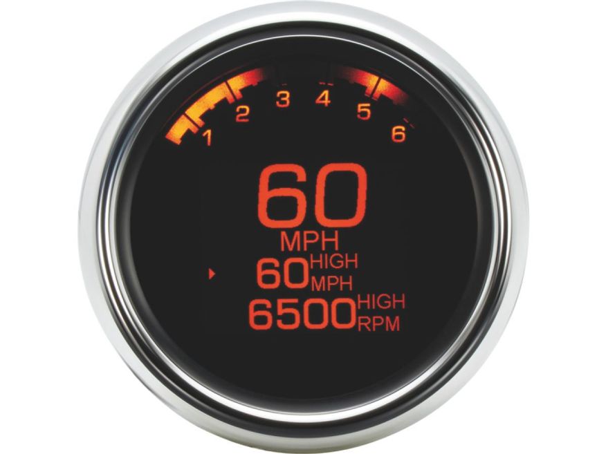  3 3/8" MLX-3000 Series Speedometer/Tachometer 