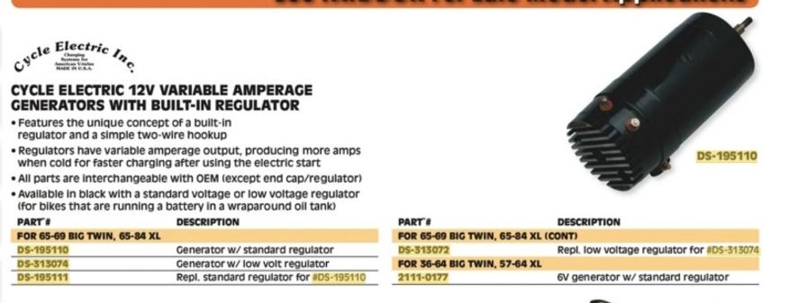 Amperage Generator with Built-In Regulator