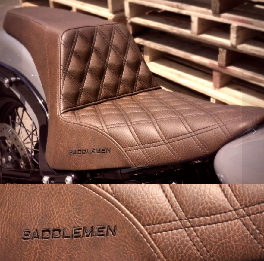 Saddlemen Step-Up Seat Brun 