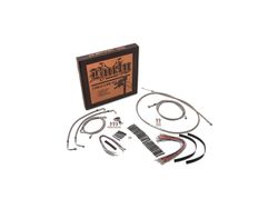  16" Ape Cable Kit Stainless Steel Clear Coat Non-ABS 