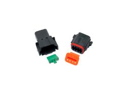  8 Wire Female Connector Housing Black 