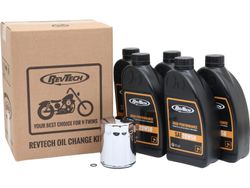  High Performance 5 Liter SAE20W50 Engine Oil Change Kit Chrome Oil Filter 