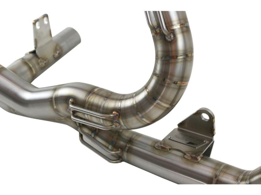 Performance Headers for M8 Touring Models Visible Welding Seams Stainless Steel