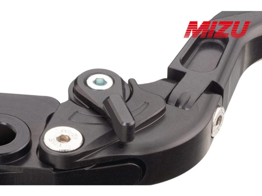  Adjustable and Foldable Replacement Lever Black Anodized Clutch side 
