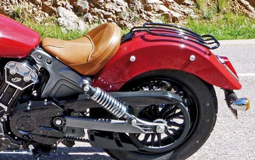 Lasträcke Indian Scout