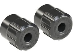  Club-Style Crash Bar Replacement Aluminium Sliders Aluminium 