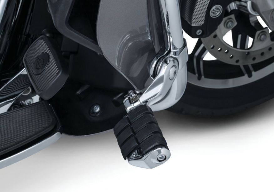 Short Arm Cruise Mounts med Dually ISO®-Pegs, Krom