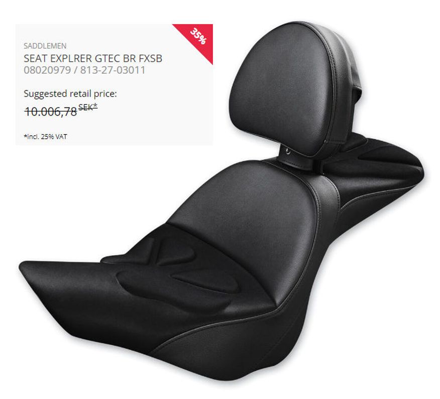 Sadel Saddlemen Explorer™ G-Tech Seat