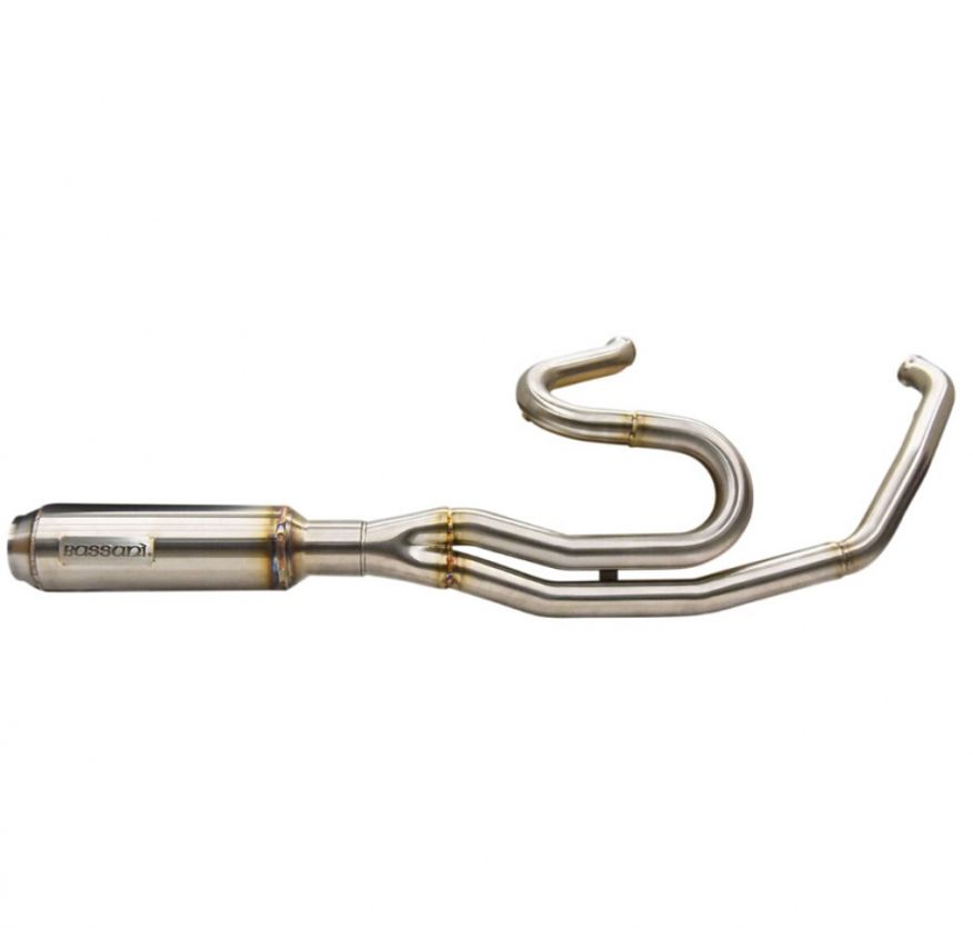 Road Rage Mid-Length 2:1 Super Bike Exhaust System M8 Touring