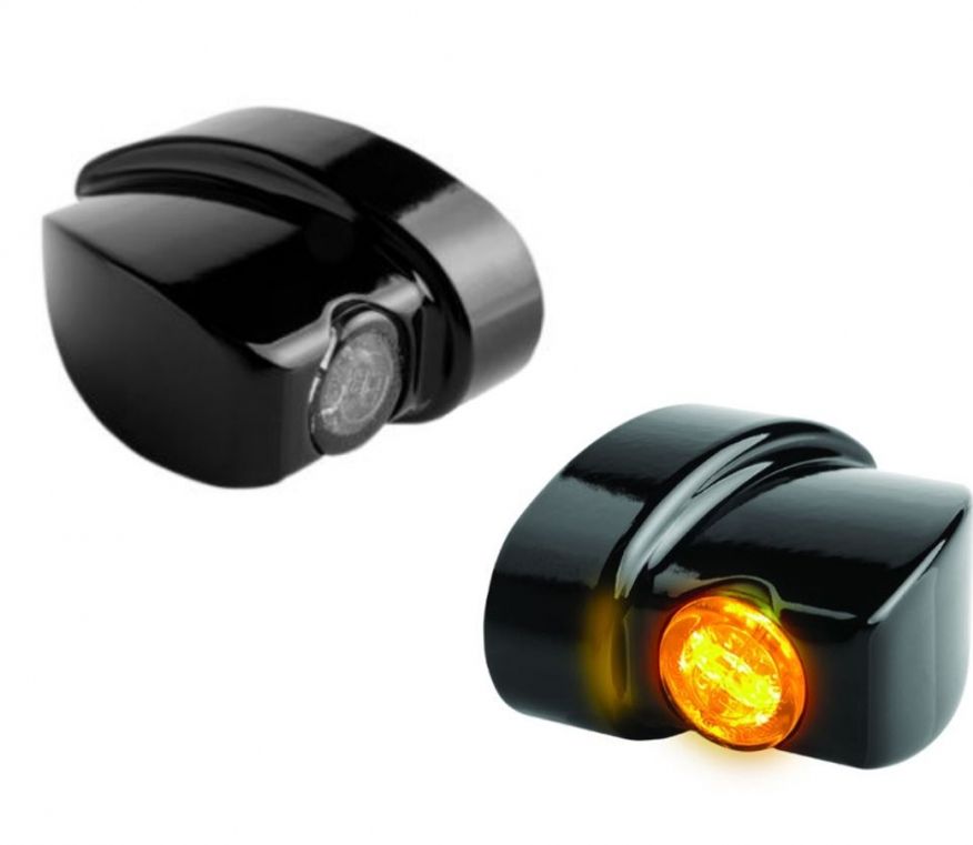 Heinz NANO blinkers i svart 93-20