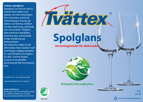 Spolglans till din diskmaskin - Med hemleverans