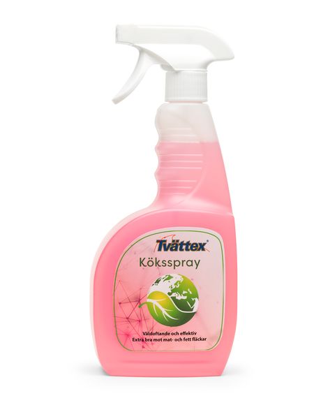 K&ouml;ksspray fr&aring;n Tv&auml;ttex. Effektiv mot fett och smuts!