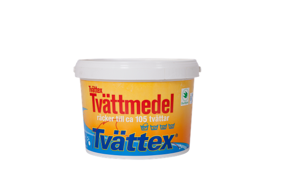 Burk med tv&auml;ttmedel