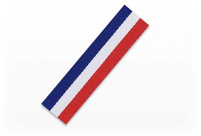 Medaljband blå/vit/röd