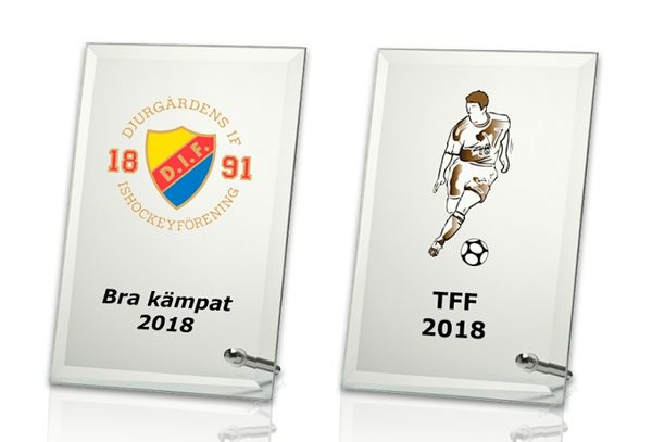 Fotbollsplakett