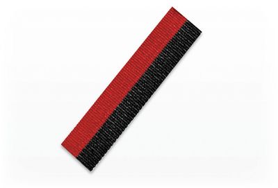 Medaljband svart/röd