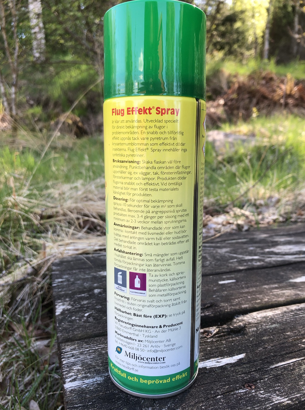 Spray mot flugor