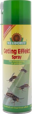 Bekämpningsmedel mot getingar: Spray