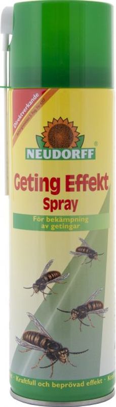Bekämpningsmedel mot getingar: Spray