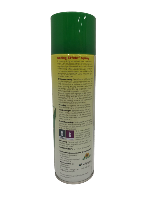 Bek&auml;mpningsmedel mot getingar: Spray