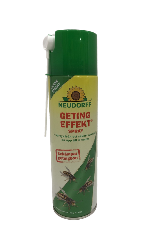 Bek&auml;mpningsmedel mot getingar: Spray