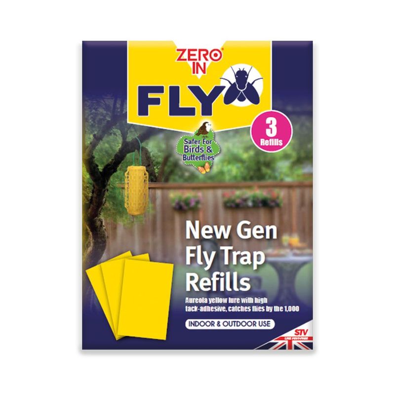 Produktbild för New Gen Flugfällor – Refill 3-pack